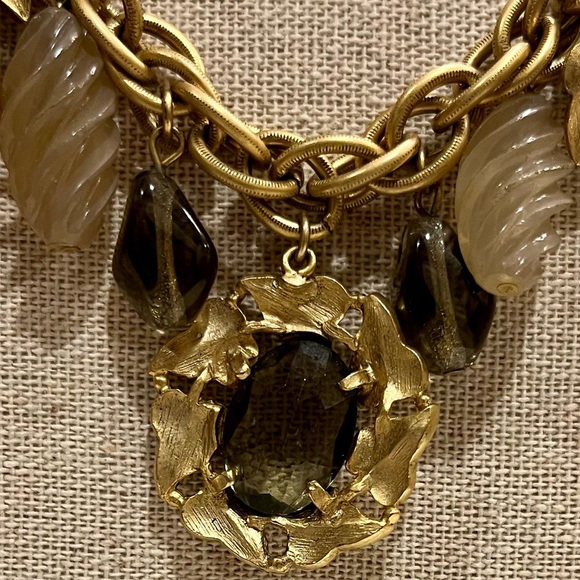 Vintage Gold Charm Choker - Picture 5 of 16